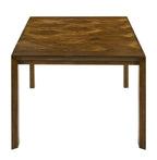 Hollister 6-Piece Brown Wood Dining Table Set with Bench – 2153-6PC