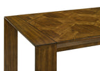 Hollister 6-Piece Brown Wood Dining Table Set with Bench – 2153-6PC