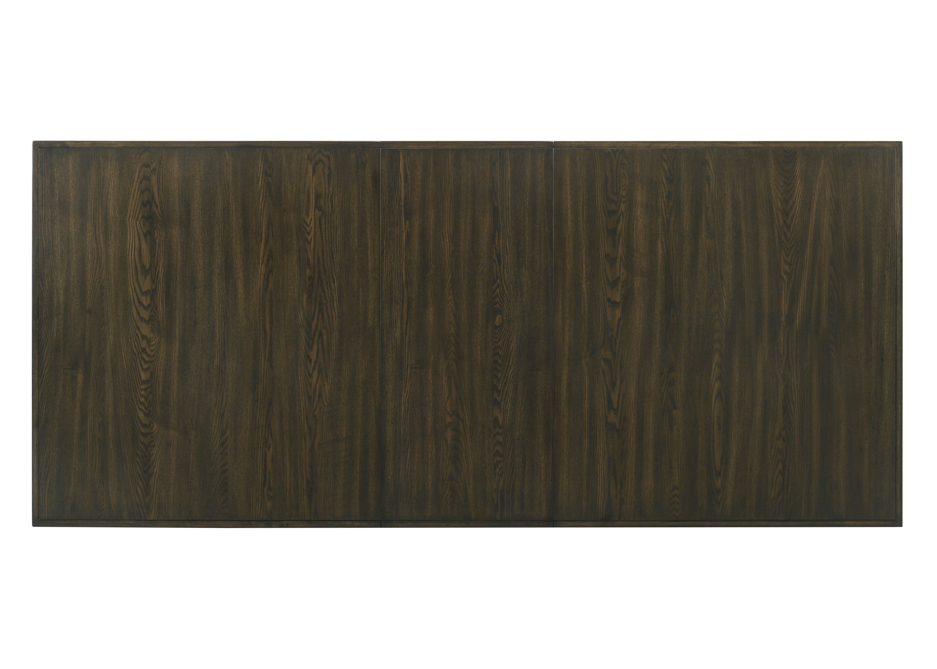 2154T-6PC 6 pc Herbert dark brown finish wood dining table set trestle base