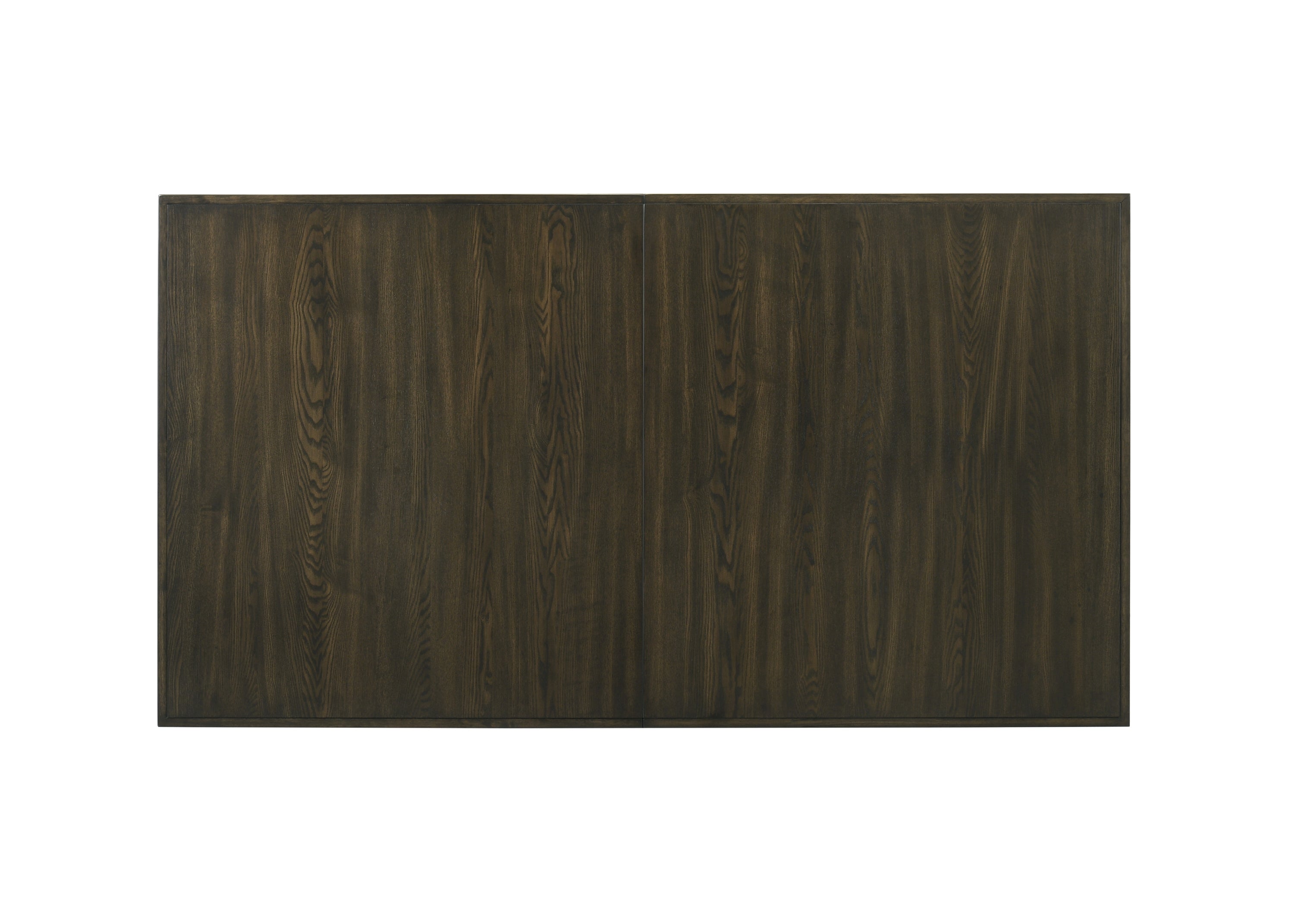 2154T-6PC 6 pc Herbert dark brown finish wood dining table set trestle base
