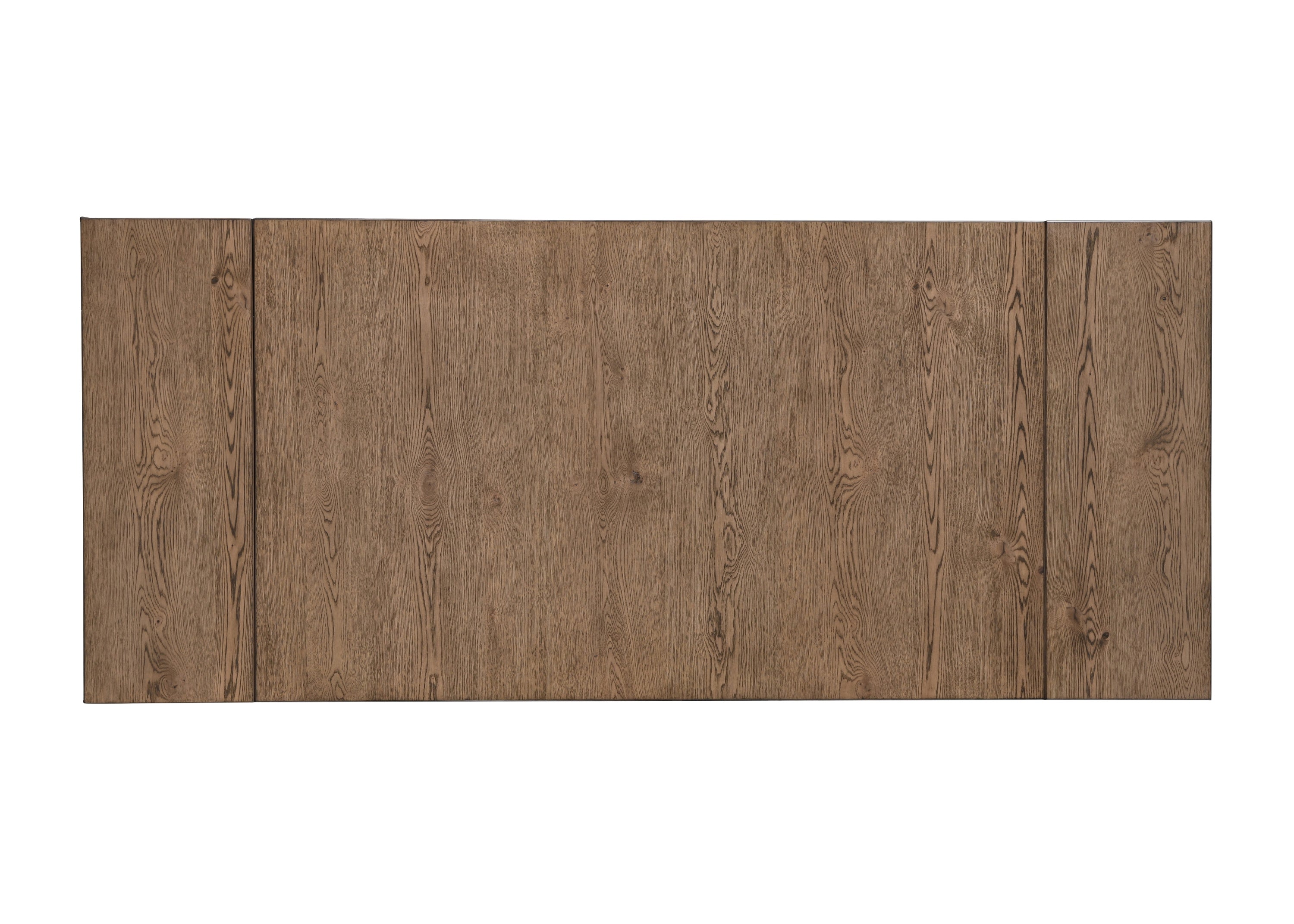 2158WC-T-6PC 6 pc Maribelle charcoal wheat two tone finish wood dining table set with trestle base