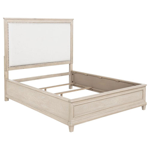 Pembroke Washed Oak Finish Wood 4-Piece Queen Bedroom Set – 215921Q-S4
