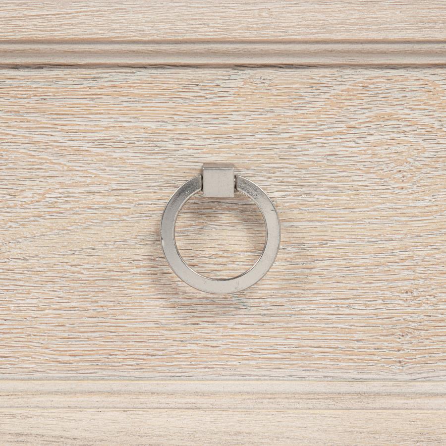 Pembroke Washed Oak Finish Wood 2-Drawer Nightstand – 215922