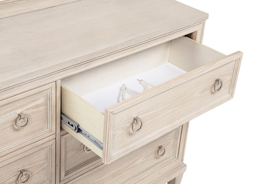 Coaster Pembroke Washed Oak 6-Drawer Dresser – 215923