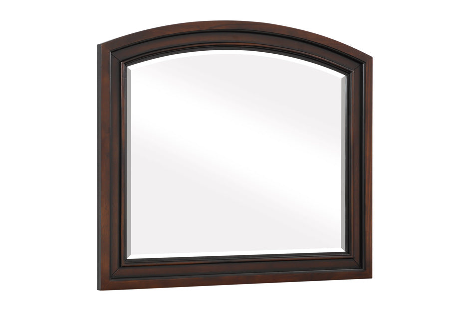 Homelegance 2159-4PC 4 pc cumberland rich medium brown finish wood sleigh bedroom set