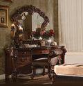 Acme 22009-10-04 3 pc astoria grand waloo vendome cherry finish wood bedroom make up vanity