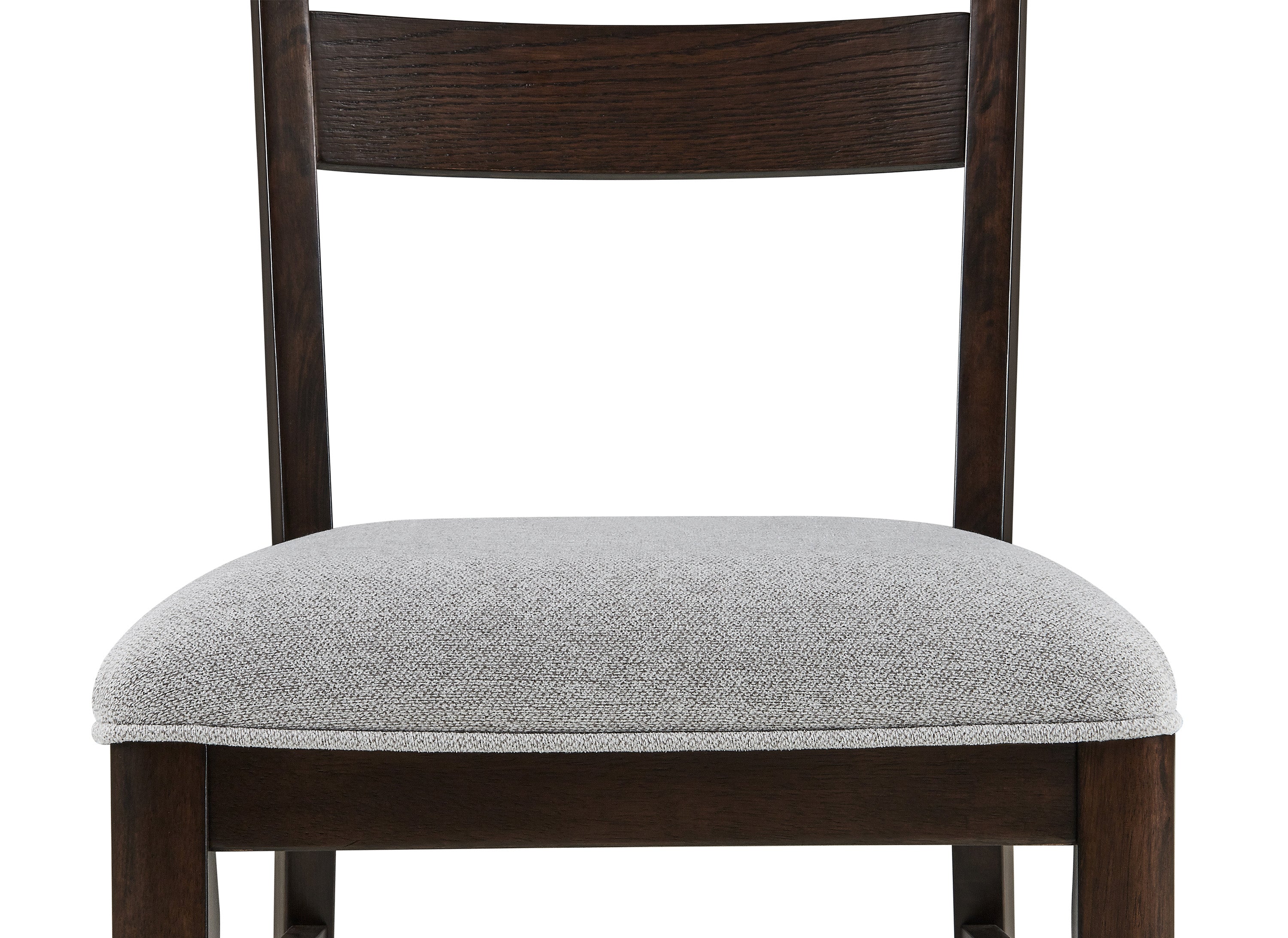 2204T-6PC 6 pc Higgins dark finish wood dining table set with bench
