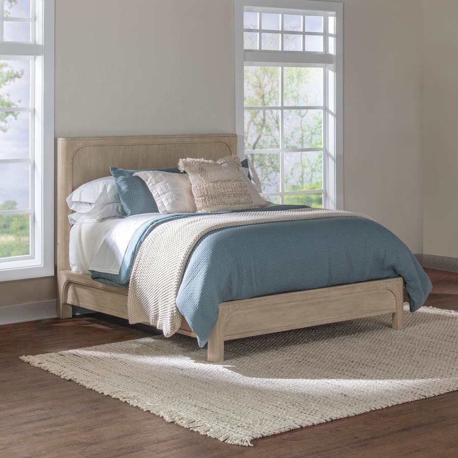 Solano 56-inch Queen Panel Bed Weathered Mango – 222521Q
