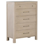 Solano 5-Drawer Bedroom Tall Chest Weathered Mango – 222525