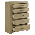 Hendricks 5-Drawer Bedroom Chest of Drawers Light Oak – 222655