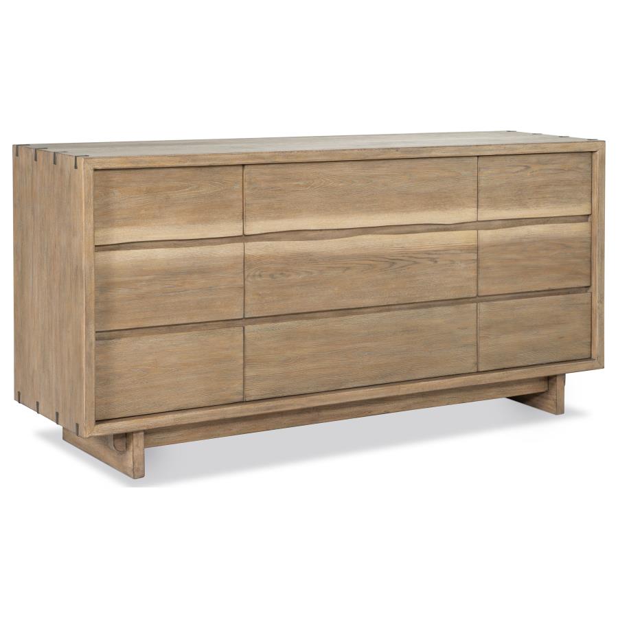 Stillwater Weathered Rustic Oak Finish Wood 4-Piece Queen Bedroom Set – 222801Q-S4