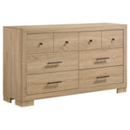 Arielle Light Oak 6-Drawer Dresser – 223113