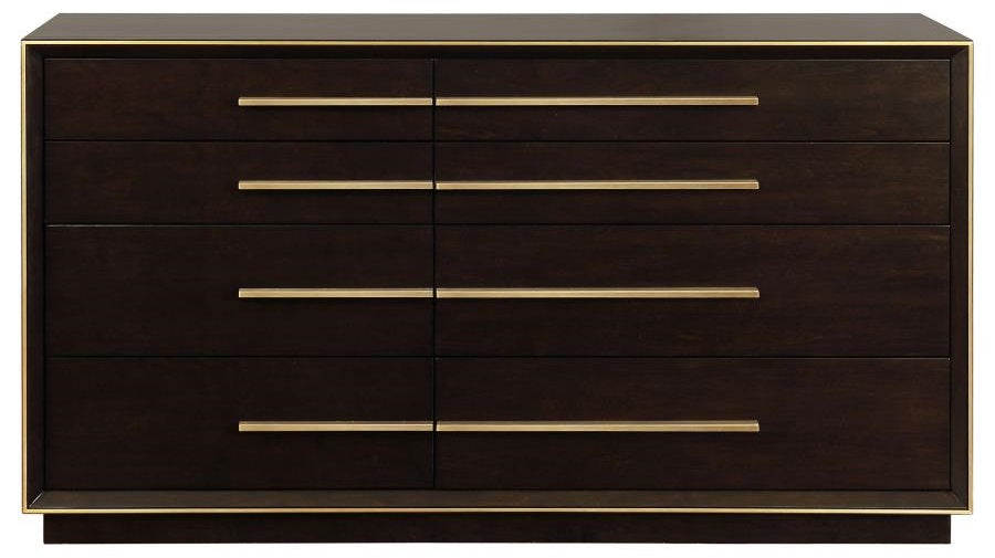 Coaster 223261Q 4 pc Durango smoked peppercorn finish wood grey velvet padded modern style queen headboard bedroom set