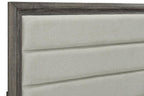 Coaster 223341Q-S4 4 pc Wright brown oak finish wood tan fabric queen bedroom set