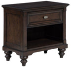 Coaster 223631Q-S4 4 pc Andover dark oak finish wood traditional poster queen bedroom set