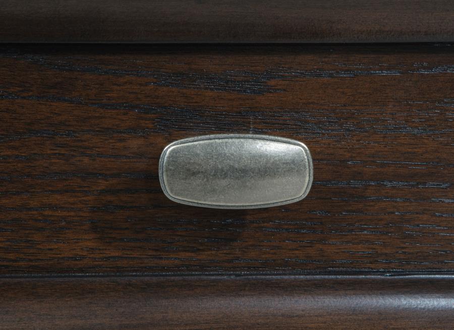 Coaster 223631Q-S4 4 pc Andover dark oak finish wood traditional poster queen bedroom set