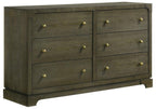 Coaster 224931Q-S4 4 pc Gran park dark cocoa finish wood transitional canopy poster queen bedroom set