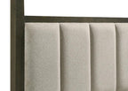 Coaster 224931Q-S4 4 pc Gran park dark cocoa finish wood transitional canopy poster queen bedroom set