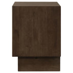 Glenwood Warm Brown Finish Wood 2-Drawer Nightstand – 225012