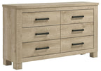 Coaster 225101Q-S4 4 pc Oak glen weathered oak finish wood rustic modern queen bedroom set