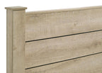 Coaster 225101Q-S4 4 pc Oak glen weathered oak finish wood rustic modern queen bedroom set