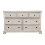 Homelegance 2259W-4PC 4 pc Darby home co Bethel white wire brush finish wood bedroom set