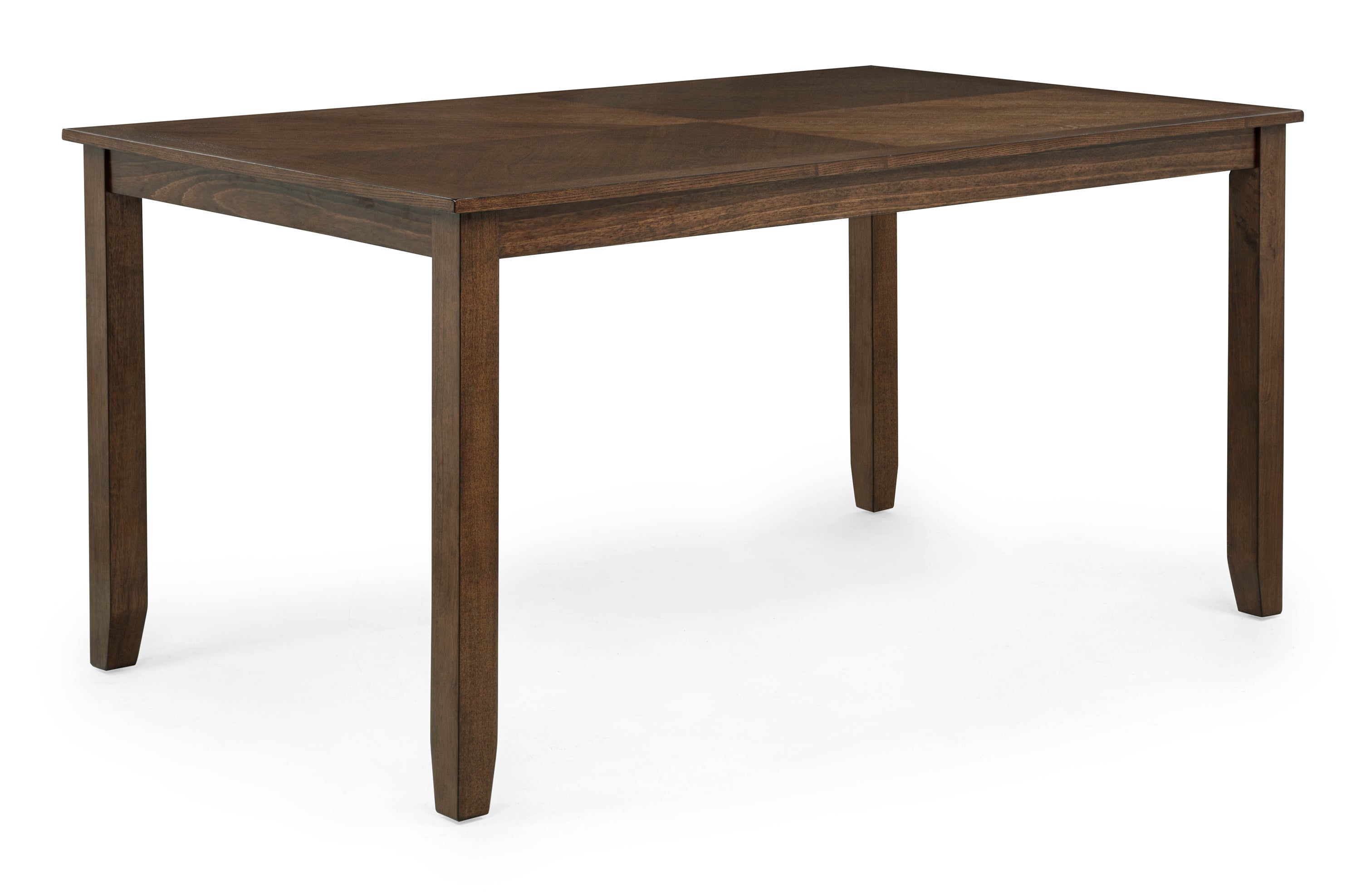 2276T-6PC 6 pc Avasa brown finish wood dining table set with bench