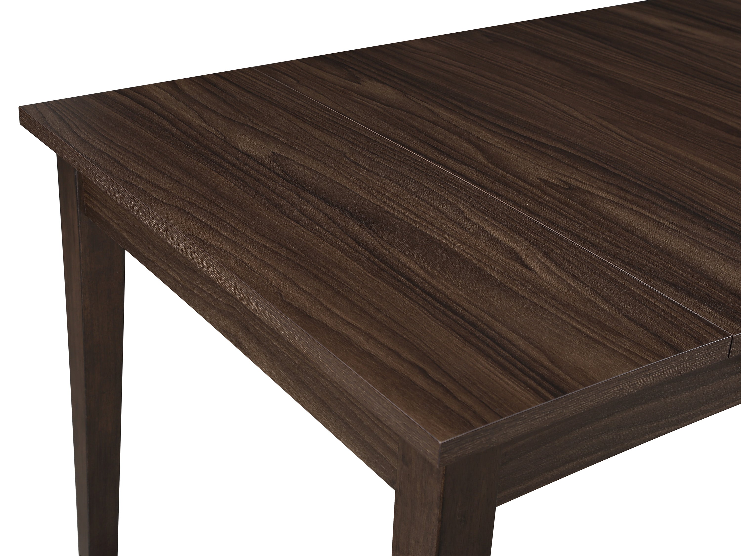 Wagner 6-Piece Dark Brown Wood Dining Table Set with Flip-Up Storage – 2326-6PC