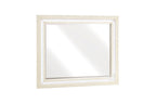 Noctis White and Light Grey Queen Bedroom Set with LED Accent Lighting – 2391-4PC