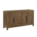 Homelegance 2447-40  Matisse rich brown finish wood 65" dining buffet server sideboard cabinet