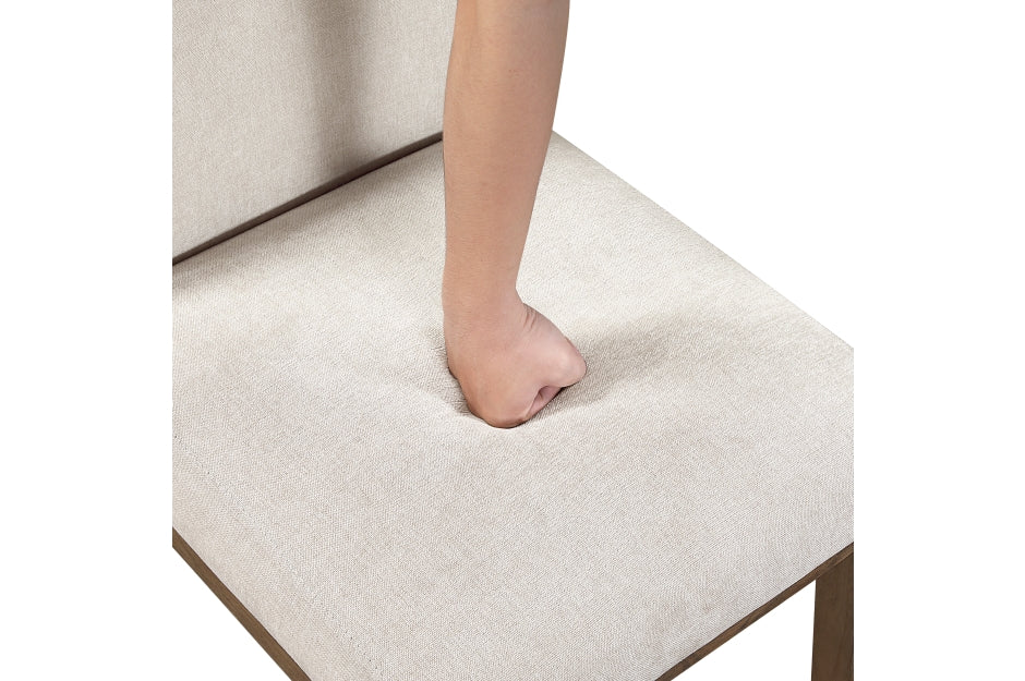 Homelegance 2447-102-7PC 7 pc Matisse rich brown finish wood 102" dining table set with leaf