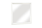 Luna Pearl White Queen Bedroom Set with LED Accent Lighting – 2469-4PC
