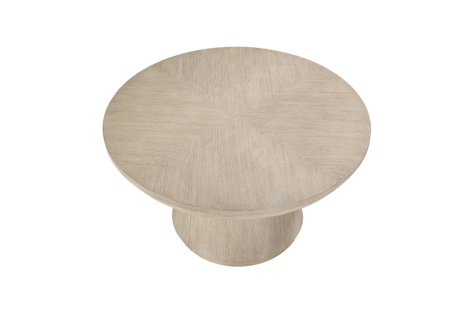 Homelegance Alita Distressed Light Grey 5-Piece Round Dining Table Set – 2477-54RD-5PC