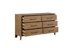 Homelegance Elowen Rustic Brown Wood Grain Finish 4-Piece Bedroom Set – 2502-4PC