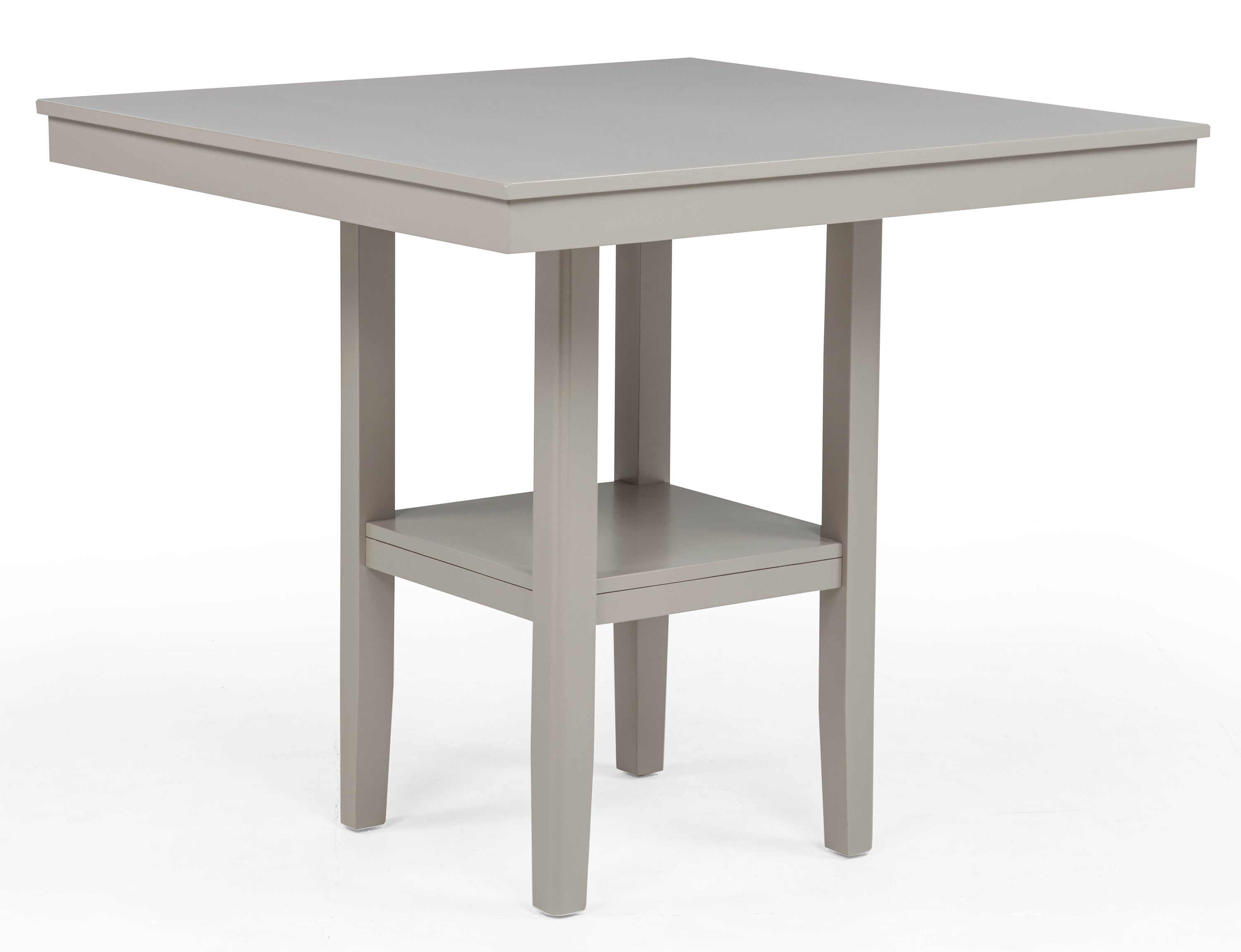 2631SET-GRG 5 pc Lester light grey finish wood counter height 40" x 40" dining table set