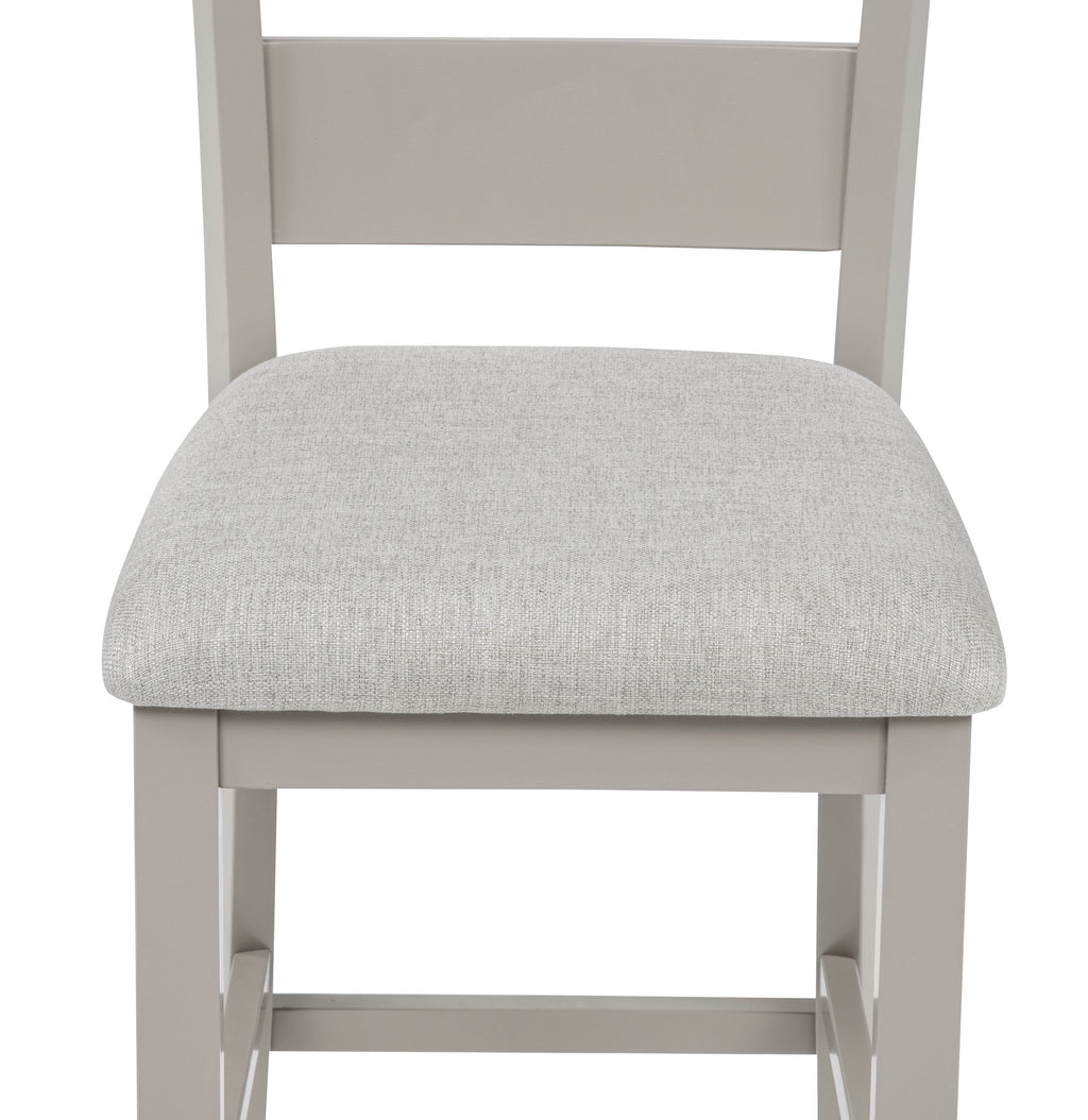 2631SET-GRG 5 pc Lester light grey finish wood counter height 40" x 40" dining table set