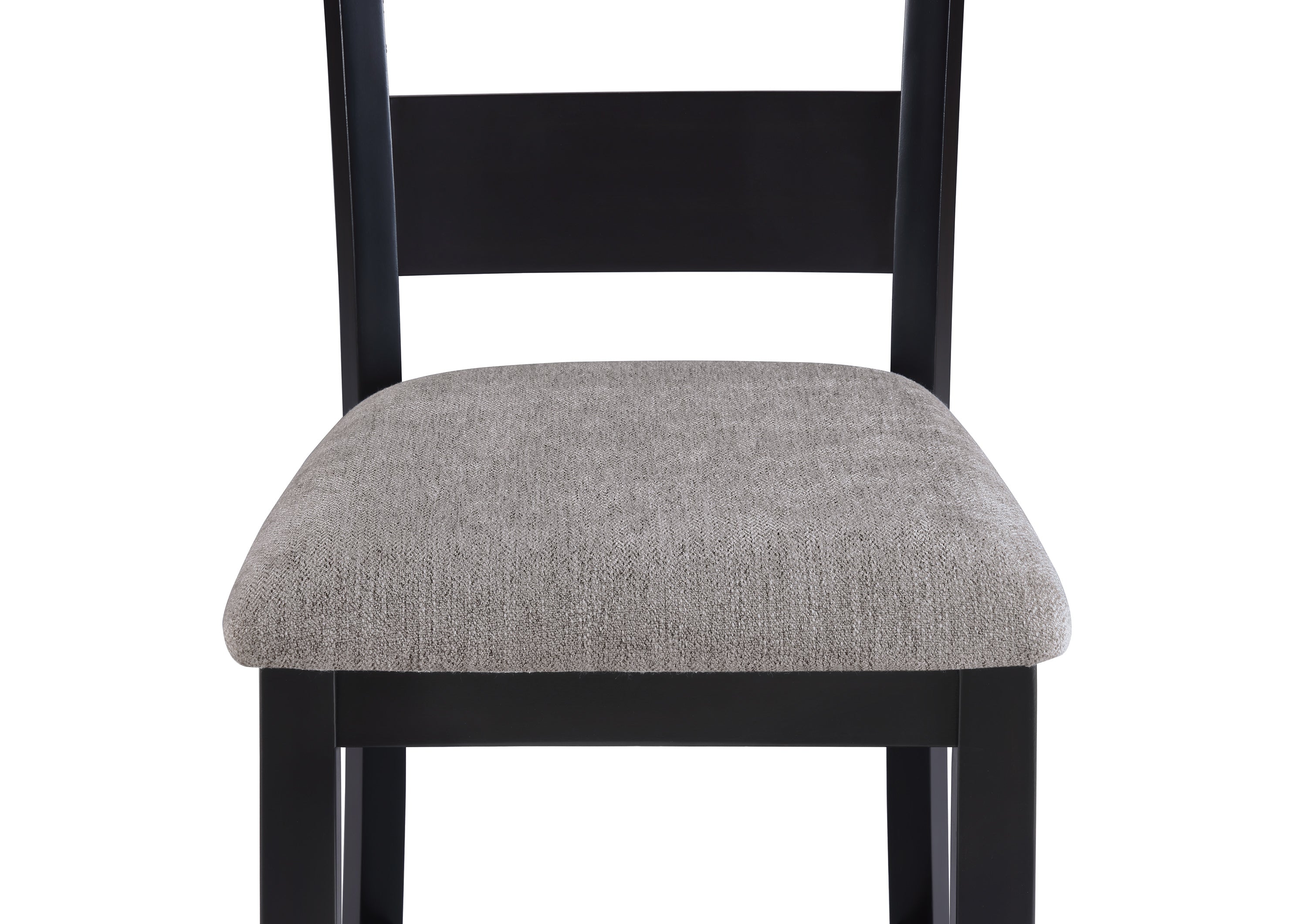 2631SET-LG 5 pc Lester two tone grey finish wood counter height 40" x 40" dining table set