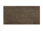 2837T-6PC 6 pc Lloyd grey finish wood counter height dining table set trestle base with bench