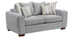 Silverthorne Grey Chenille Sofa & Love Seat Set – 8579GY-SL