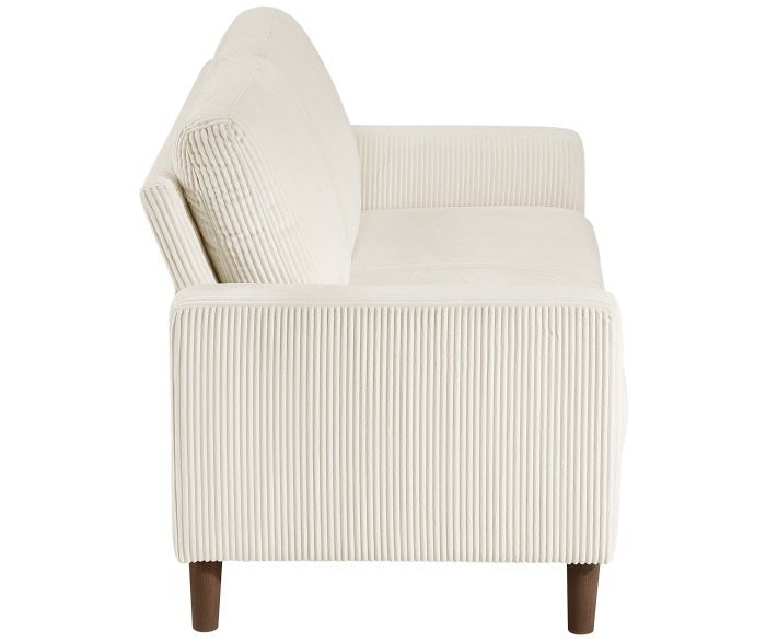 Hollarman Beige Corduroy Sofa & Love Seat Set – 9520BEG-SL