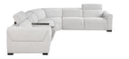 McPherson Cloud Chenille 6-Pc Modular Power Reclining Sectional with Power Headrest – 9455CLD-6LRRRPWH