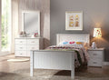 Acme 30025T Bungalow white finish wood twin bed