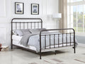 Livingston Dark Bronze Metal Queen Open-Frame Bed – 300399Q