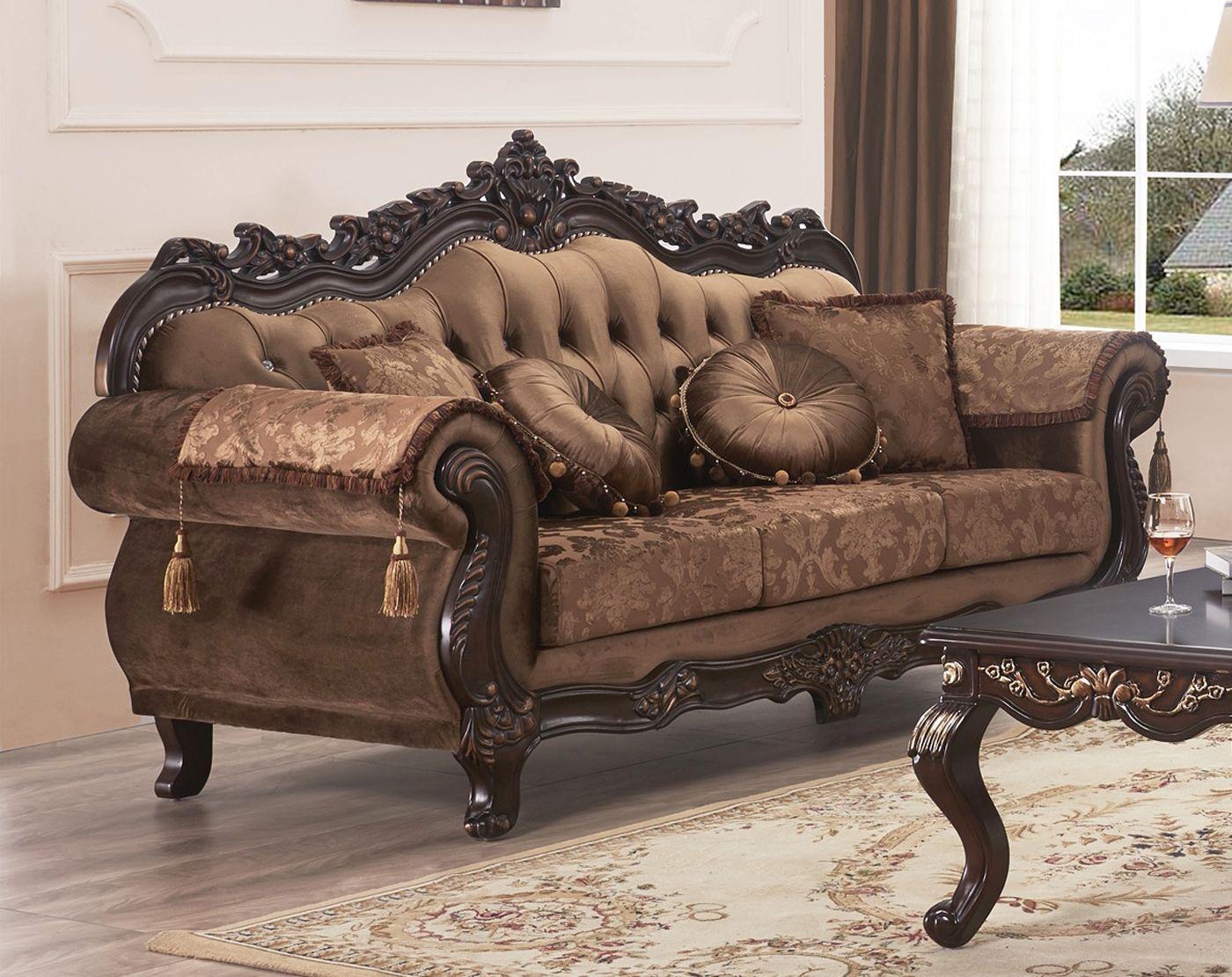 SF2267-2PC Mc Ferran Bridgette Multi-Tone Damask Chenille