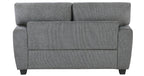 Silverton Grey Chenille Sofa & Love Seat Set – 9538DGY-SL