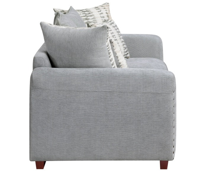 Silverthorne Grey Chenille Sofa & Love Seat Set – 8579GY-SL