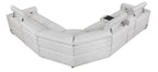 McPherson Cloud Chenille 6-Pc Modular Power Reclining Sectional with Power Headrest – 9455CLD-6LRRRPWH
