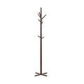 Homelegance 4640DBR Dark brown finish wood multi peg wood modern design coat rack