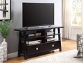 5061-ESP Jarvis espresso finish wood tv stand console with drawers