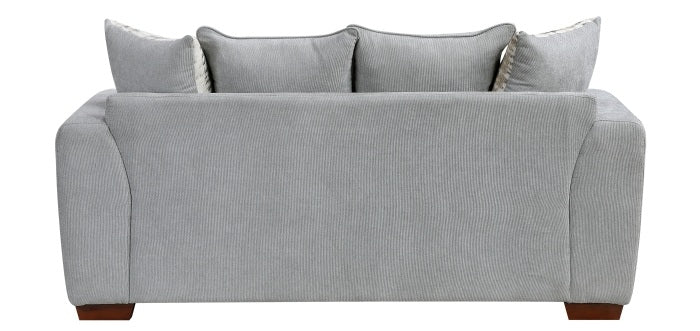 Silverthorne Grey Chenille Sofa & Love Seat Set – 8579GY-SL